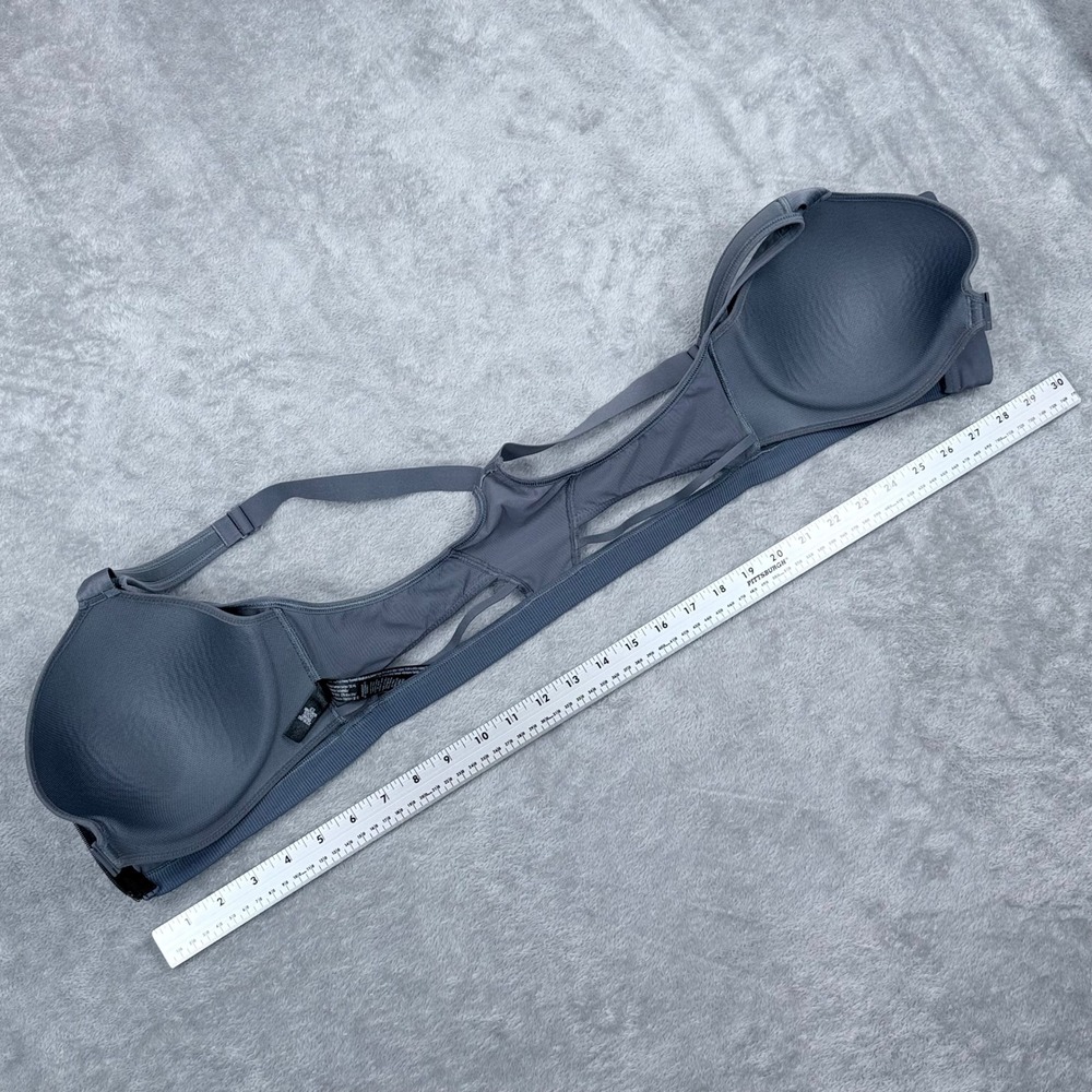 Victoria Secret Knockout Sports Bra Womens 36DD Front Zip High Impact Padded - Picture 4 of 9
